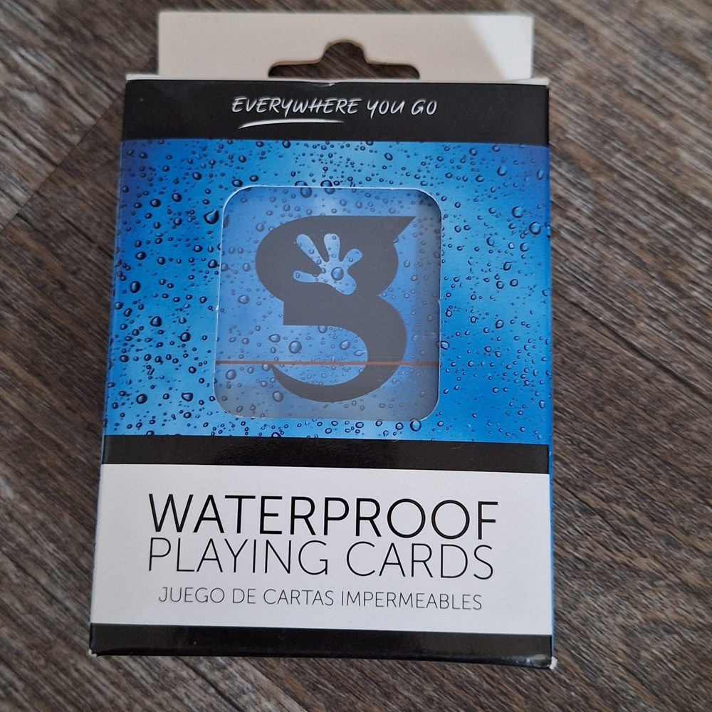 Waterproof Playing Cards - Blue